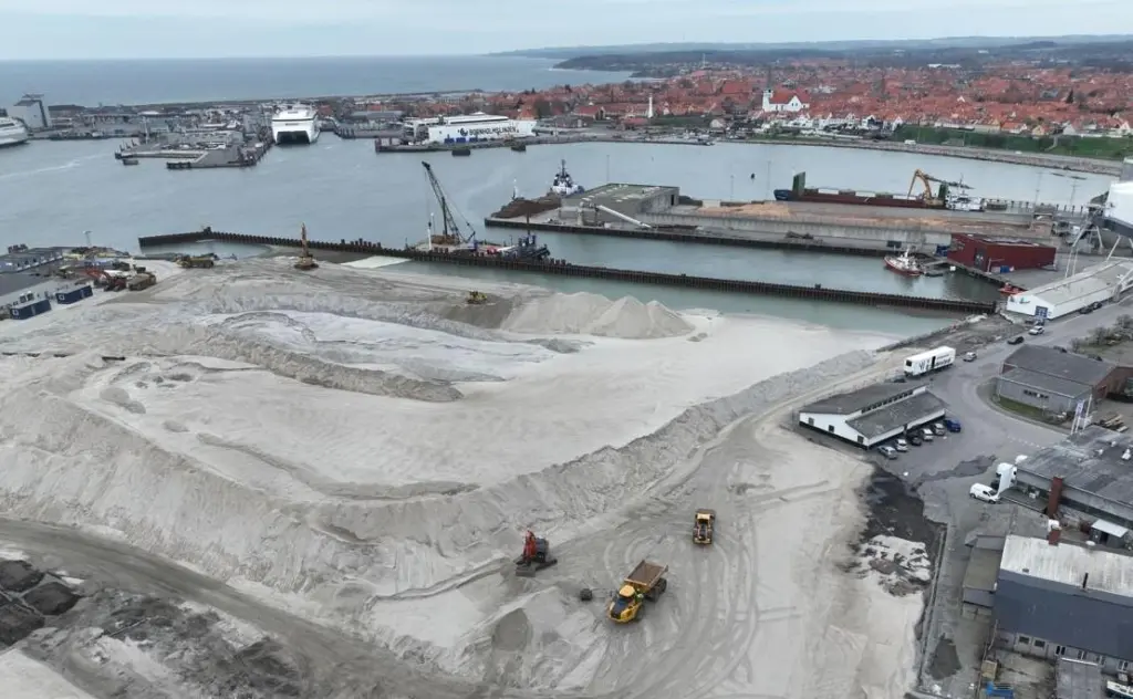 Port of Roenne, Denmark