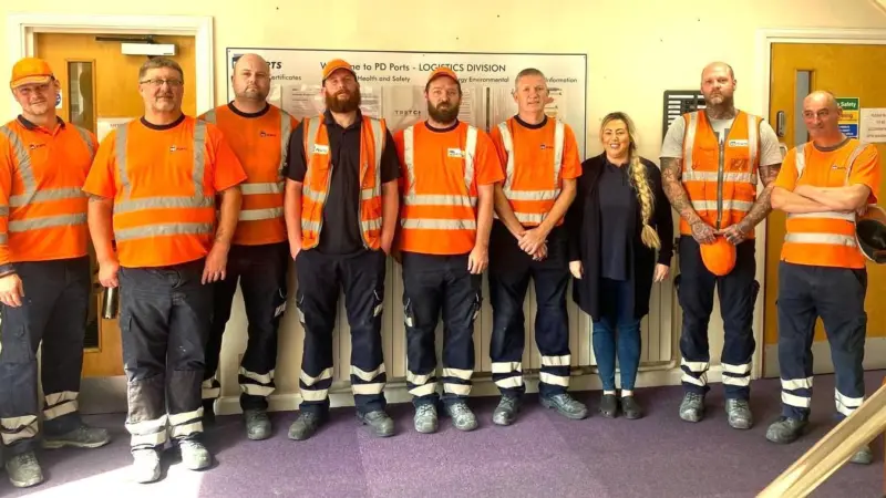 Venator team at Port of Hartlepool