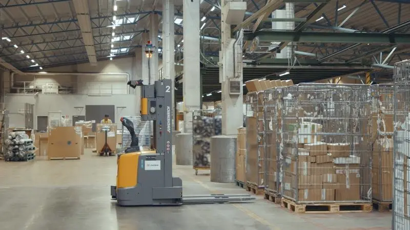 Automated forklift