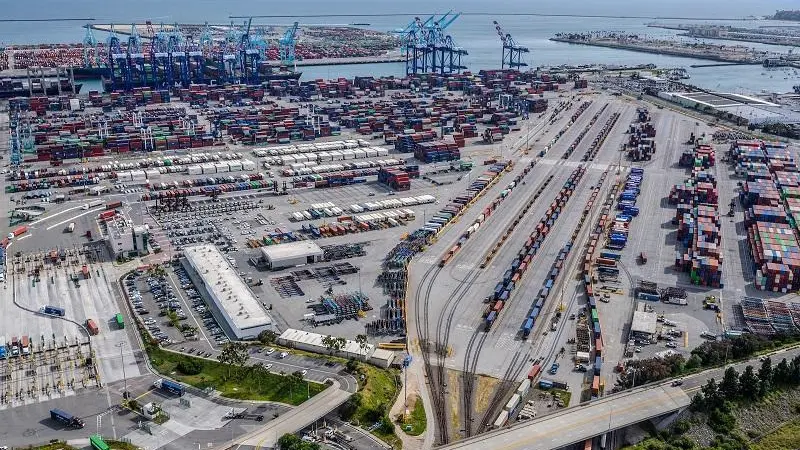 Fenix Marine Services' terminal at the Port of Los Angeles