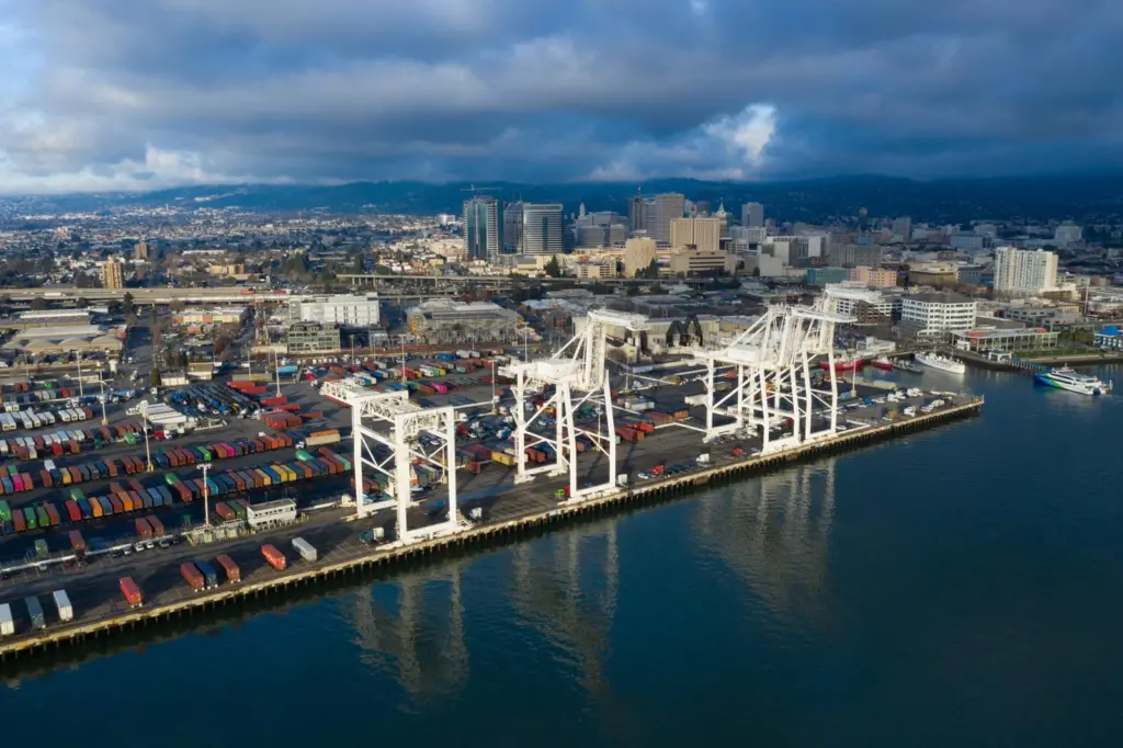 Howard Terminal at the Port of Oakland, California