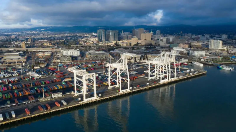 Howard Terminal at the Port of Oakland, California