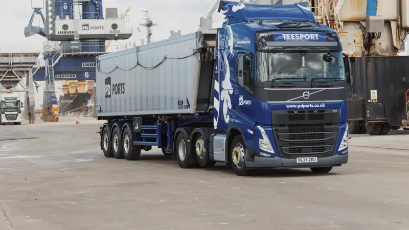 PD Ports Teesport truck