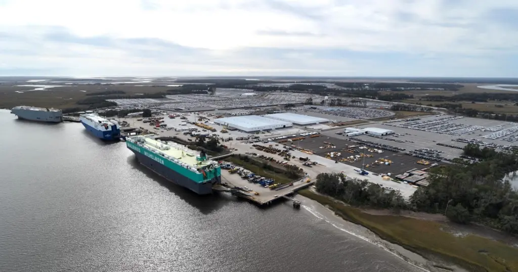 Colonel's Island Terminal at the Port of Brunswick