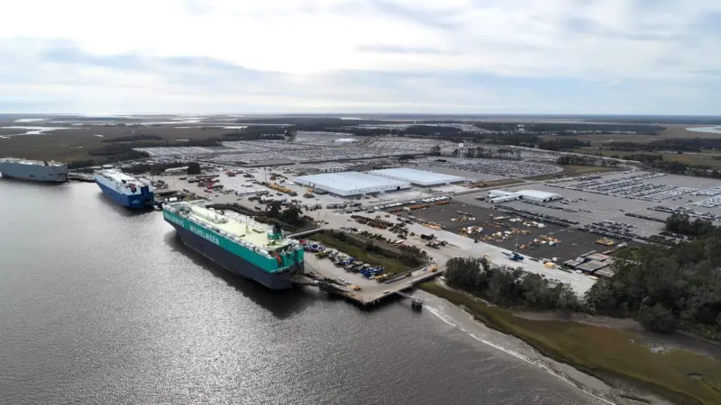 Colonel's Island Terminal at the Port of Brunswick