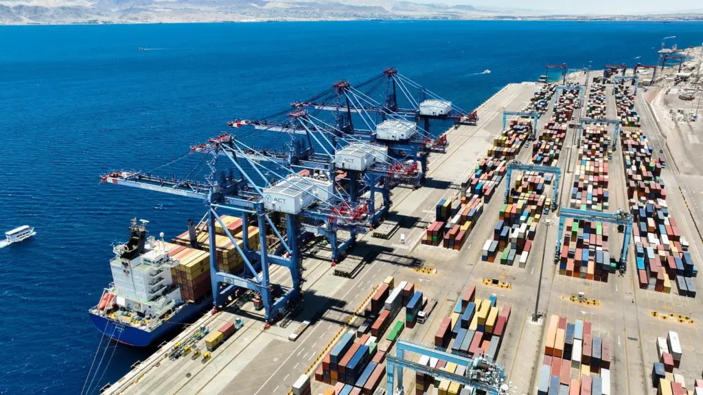 Aqaba Container Terminal in Jordan