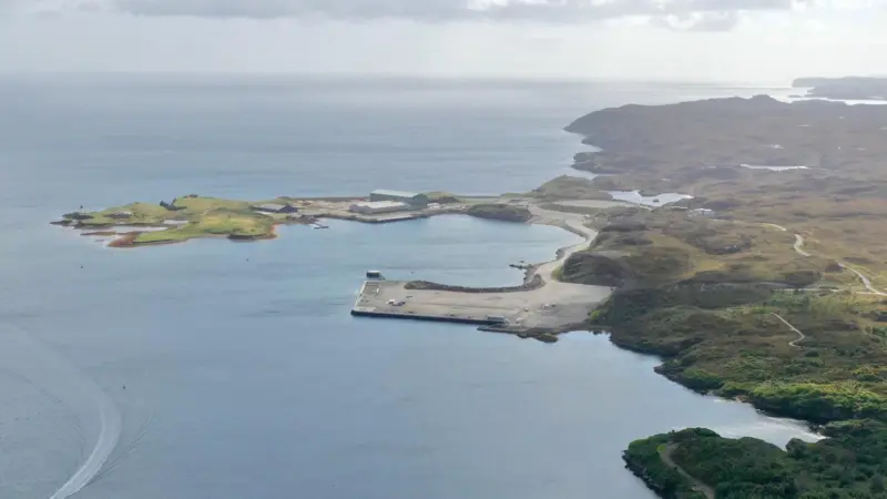 Deep Water Terminal at Stornoway