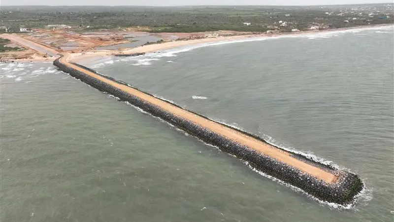 Ndayane Port in Senegal