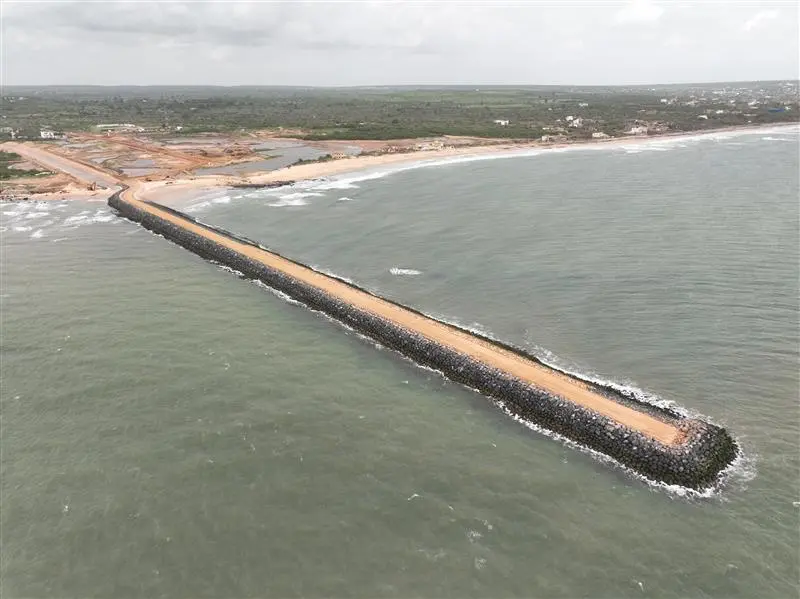 Ndayane Port in Senegal