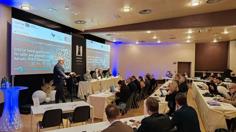 A cybersecurity training session aimed at Adriatic ports officials