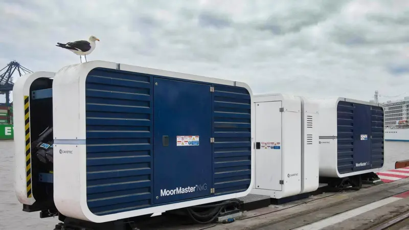 Cavotec MoorMaster NxG technology at port side
