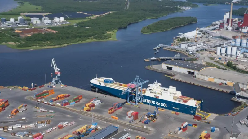 Port of Oulu, Finland
