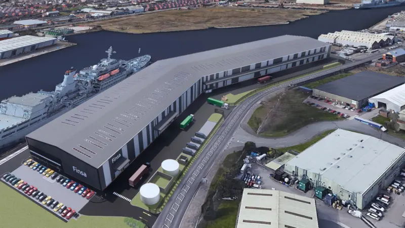 Grandidges Quay rendered image