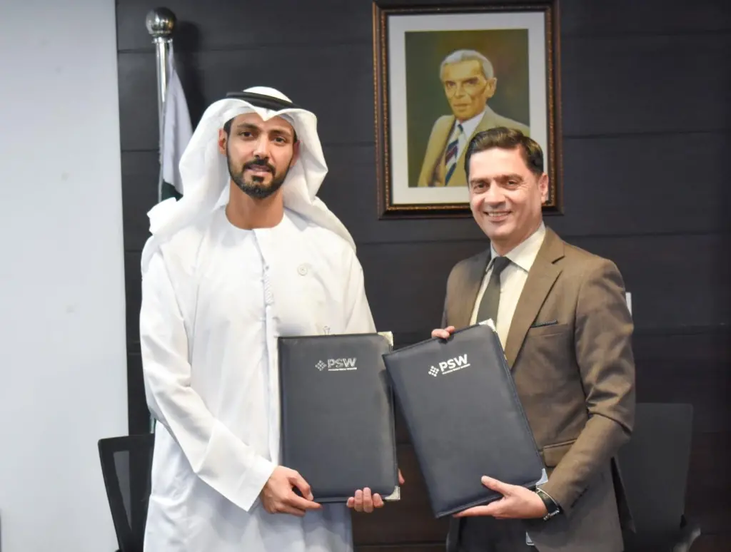 PSW x Maqta Signing Image
