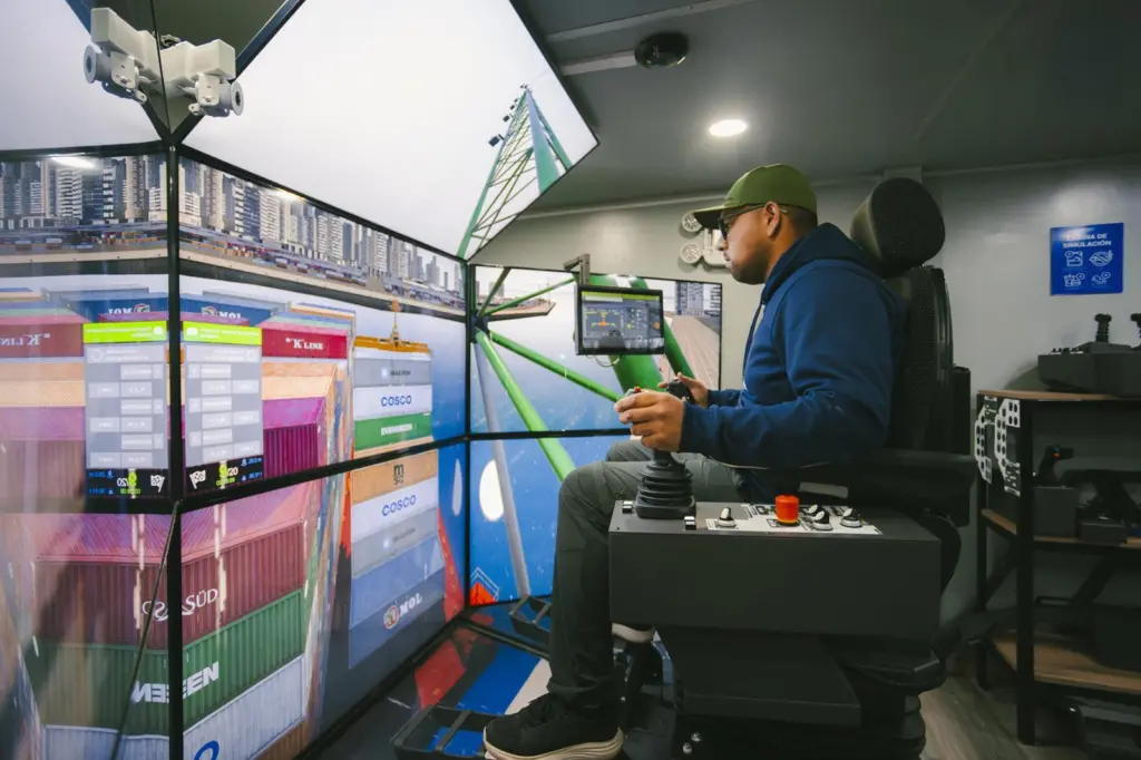 Crane simulator
