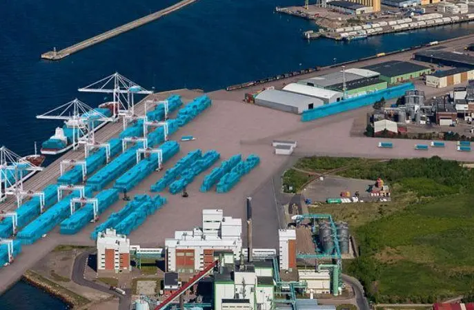 Helsingborg container terminal