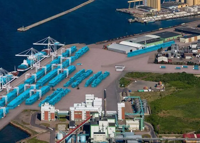 Helsingborg container terminal