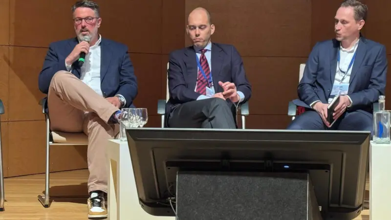 The panellists included Stefan Krattiger, business development leader global ports, Ikea Supply AG, Alexander Prahl, head of sales and contracting trade management at Tailwind Shipping Lines and Blasco Majorana, line manager, Finnlines