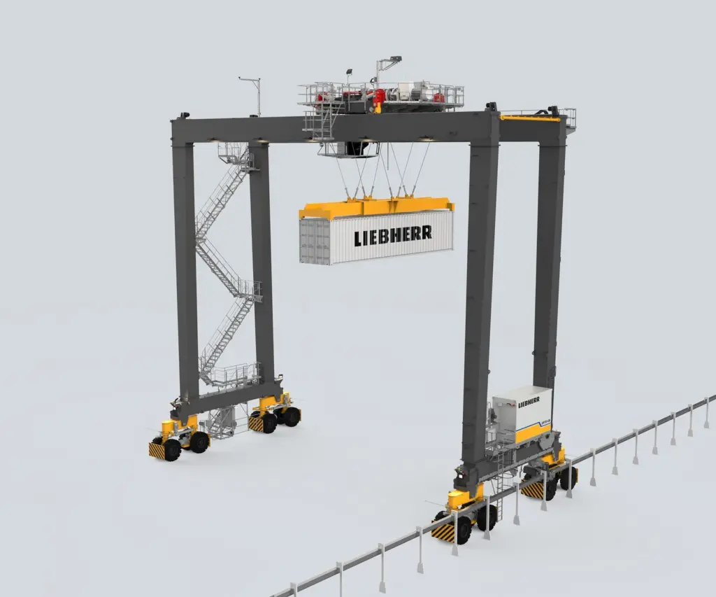 Image of Liebherr's ERTG-CB crane