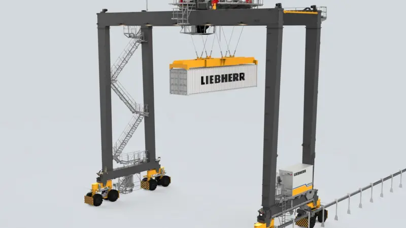 Image of Liebherr's ERTG-CB crane