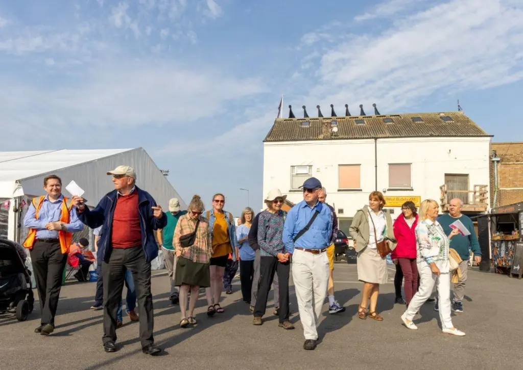A guided tour of the Port of Grimsby