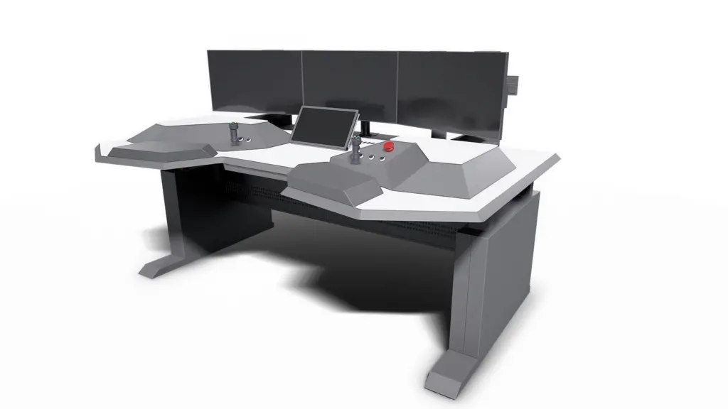 Render of a remote operating station