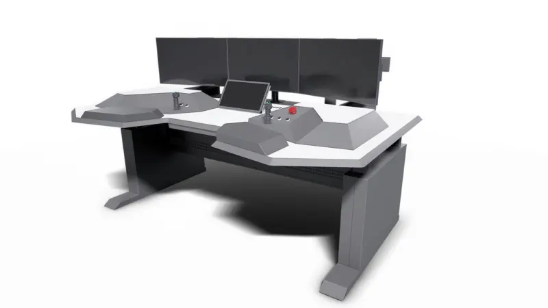 Render of a remote operating station