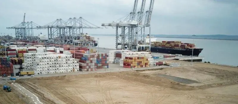 London Gateway Berth Four Construction