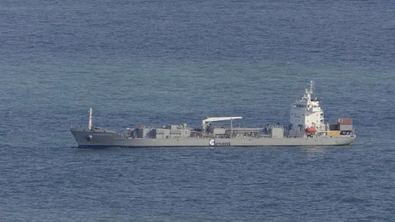 Cement Carrier Ship 'Blue Ciment 2'