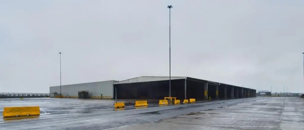 Warehouse at ABP's Hull port