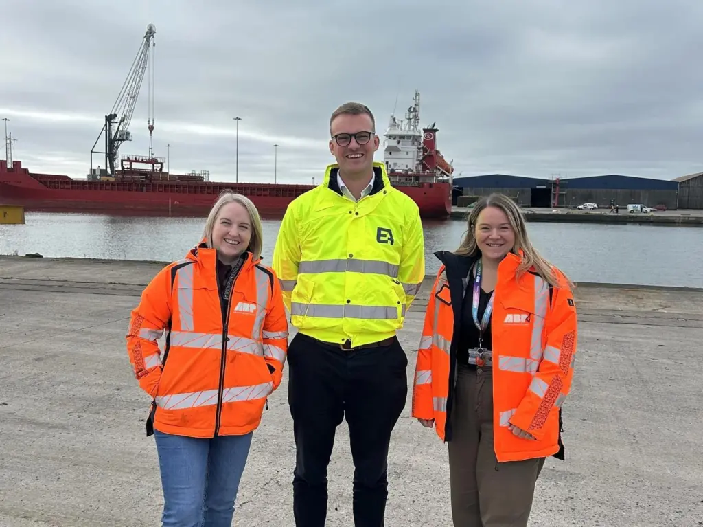 ABP employees at the Port of Newport