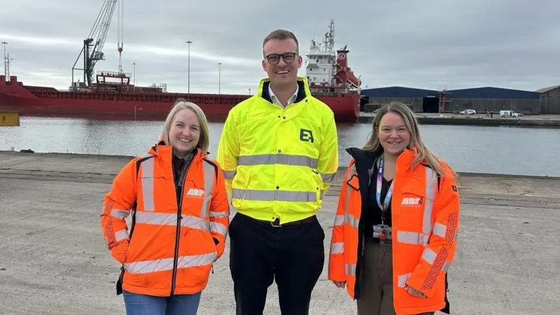 ABP employees at the Port of Newport