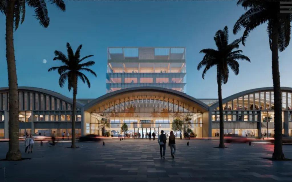 Impression of the BlueTechPort at the Port of Barcelona