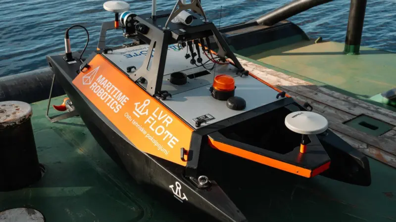 USV at the Freeport of Riga