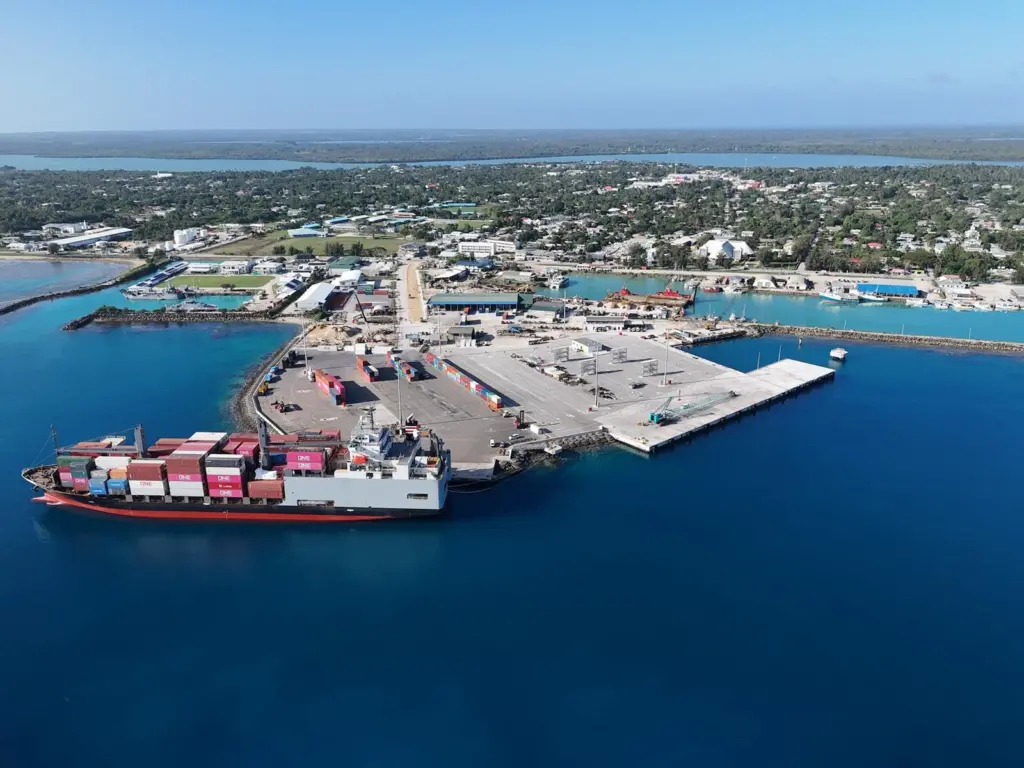 Queen Sālote Wharf in Tonga