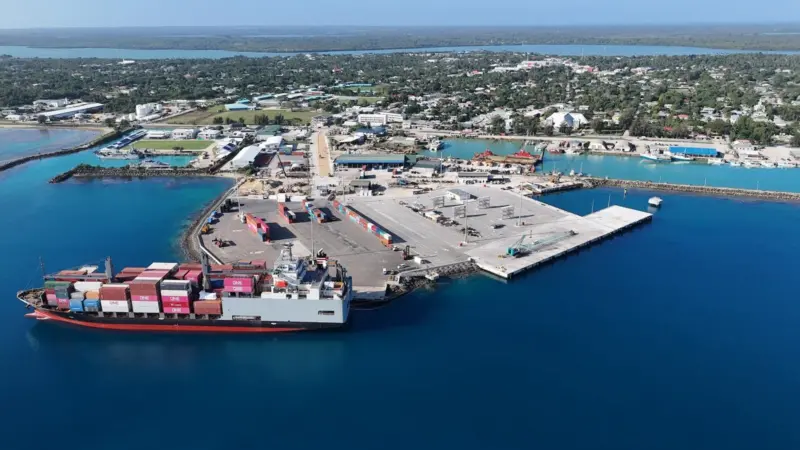 Queen Sālote Wharf in Tonga