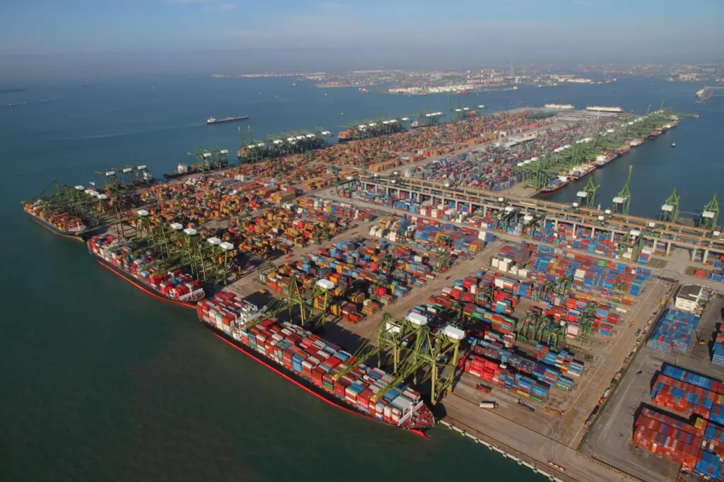The Port of Singapore