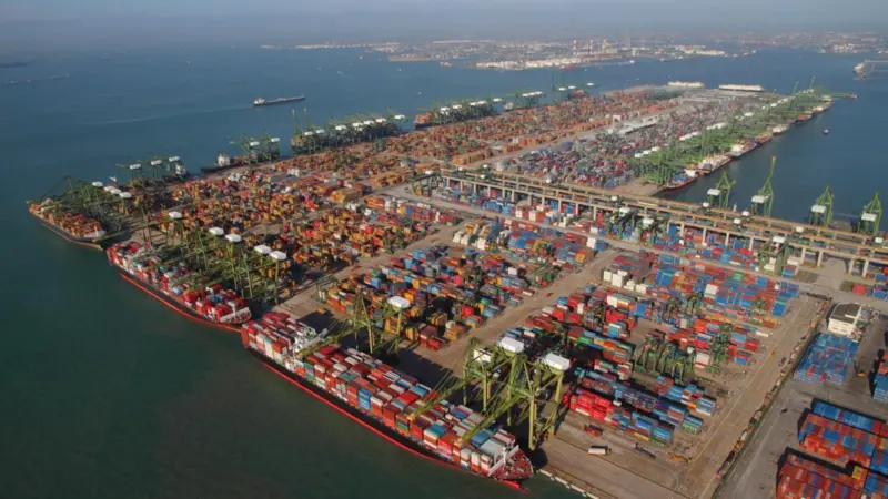 The Port of Singapore