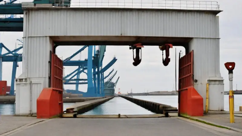 port gates