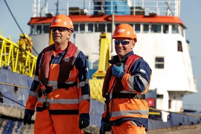 ABP employees at the Port of Immingham