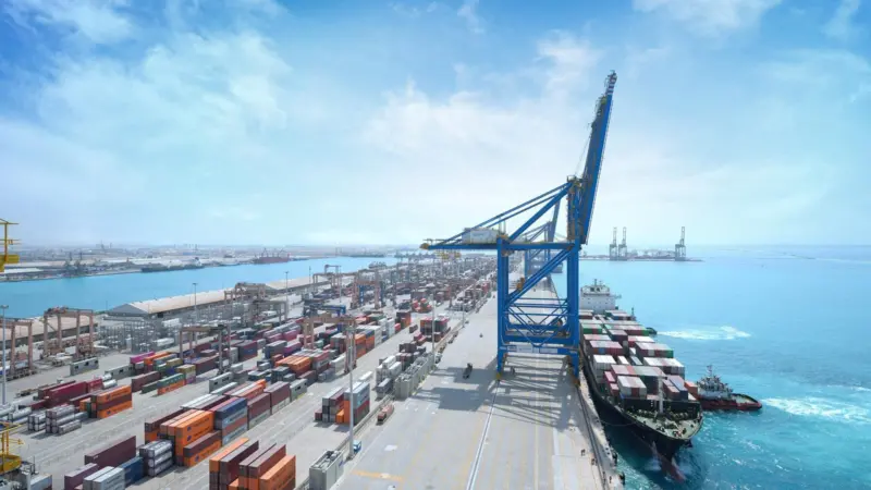 Southern Container Terminal at Jeddah Islamic Port