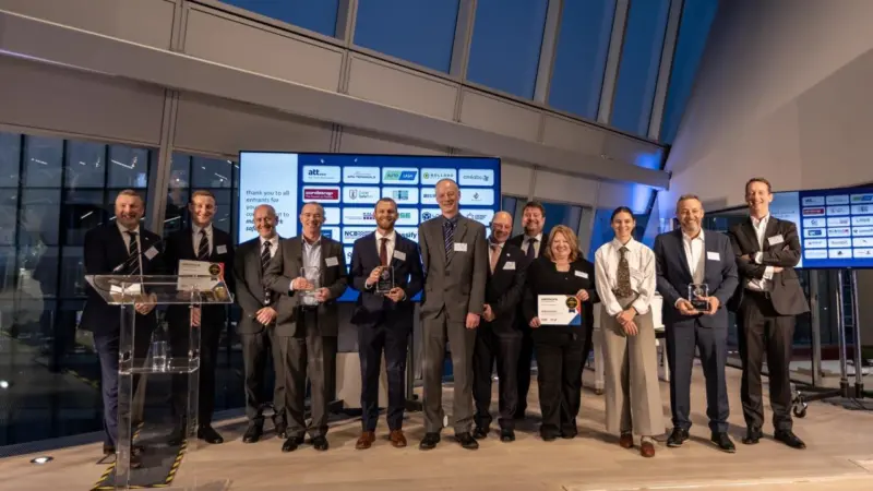 Winners at the TT Club safety awards