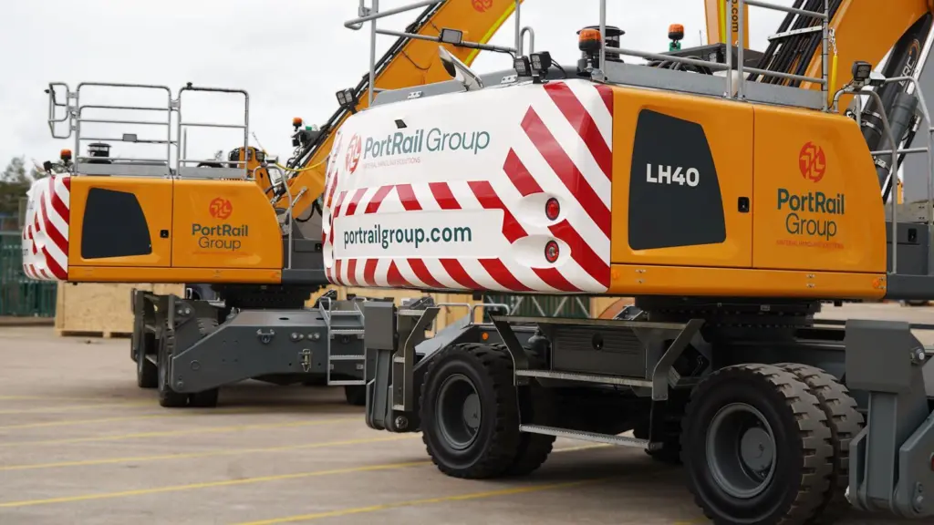 PortRail Group branded equipment