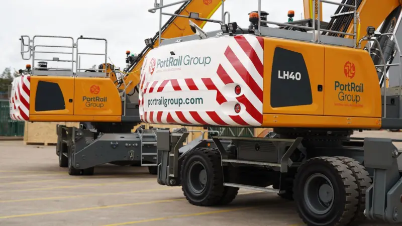 PortRail Group branded equipment