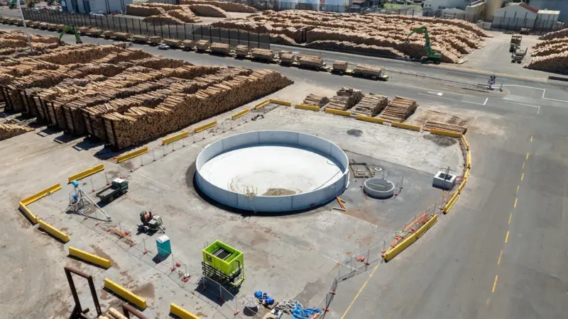 Port of Tauranga stormwater drain