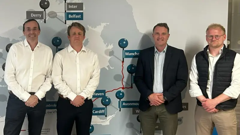 (l-r) David McLoughlin, director Pipelines & Terminals, Valero; Haydn Dawson, lead estates manager, ABP; Richard Butler, lead commercial director, ABP and Sam Marsh, director of Product Supply, Valero