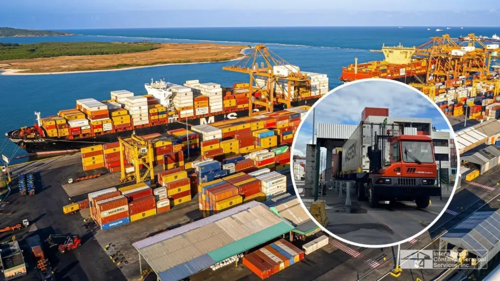 cargo ships at Tecon Suape