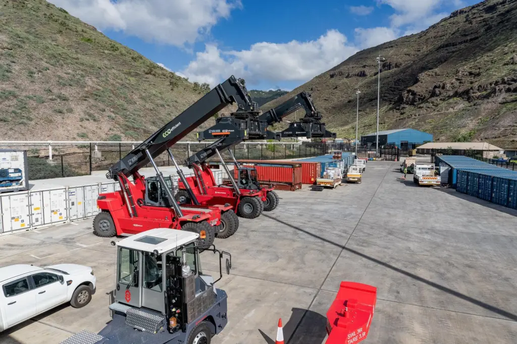 Saint Helena port equipment