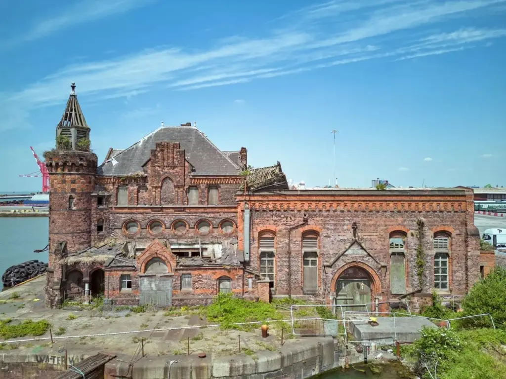 Langton Dock Pumphouse before restoration