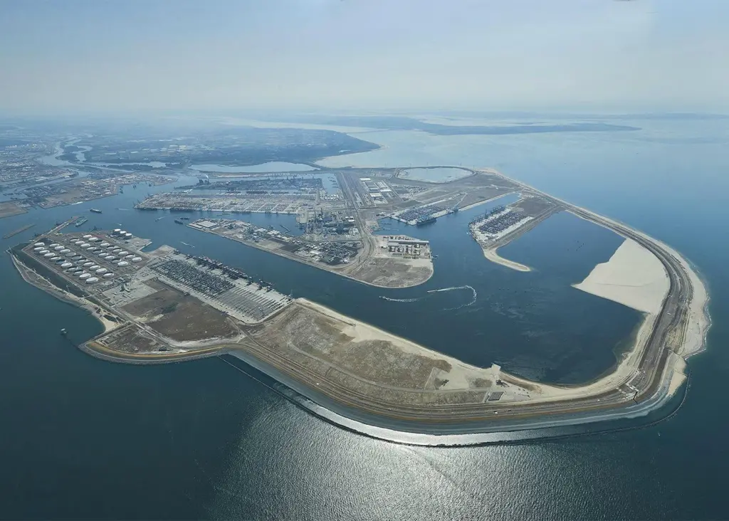 Aerial shot of Massvlakte II